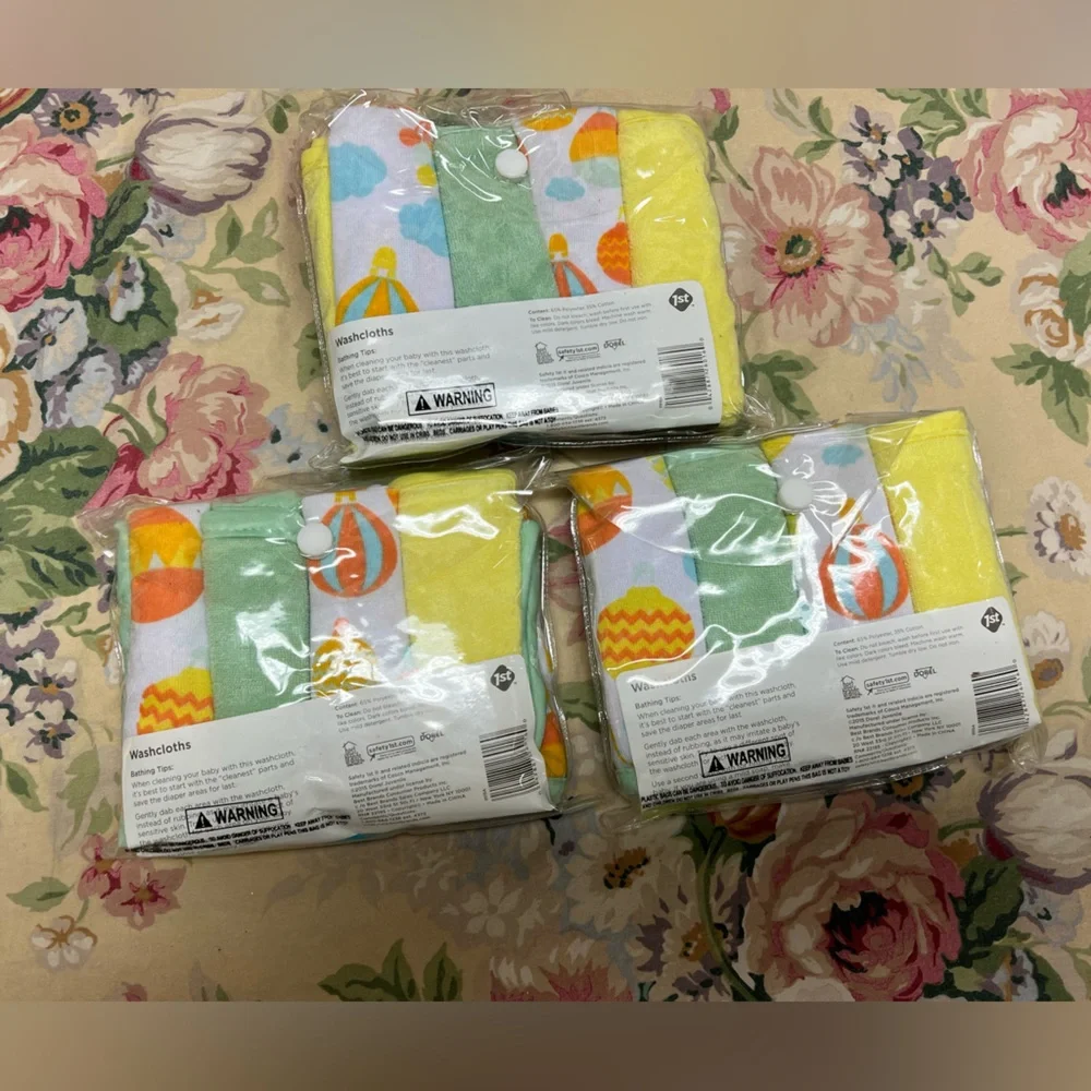 Safety baby washcloths 24 count